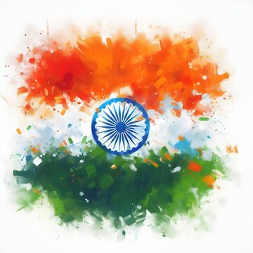 country flag with background