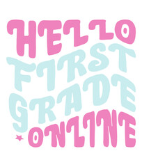 Retro, Teacher ,  Craft Design. T-shirt Design. Illustration
