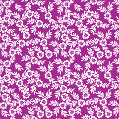 Seamless flowers pattern, floral print.