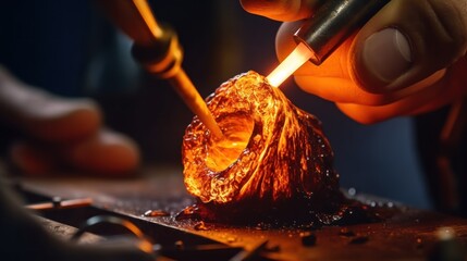 Glassblowing: A Hot Artistic Process