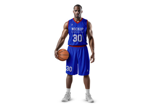 Basketball Player Mockup