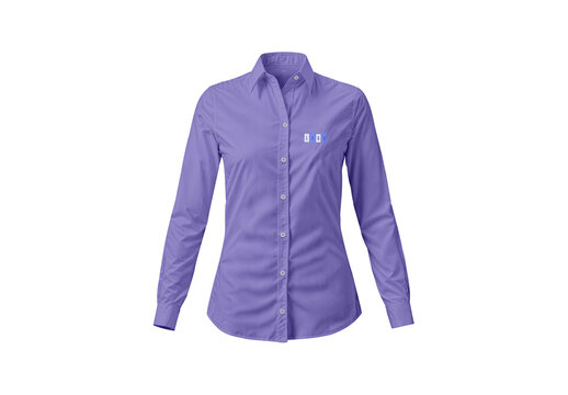 Women's Dress Shirt Mockup