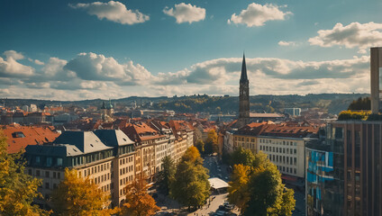 Obraz premium Amazing Stuttgart Germany
