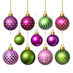 Christmas toys in vectors