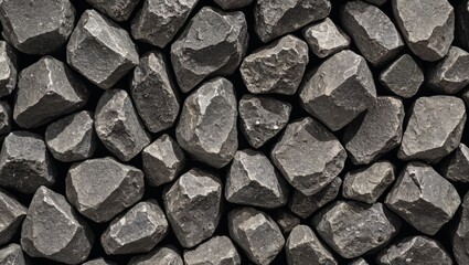 Fototapeta premium Shimmering Titanium Ore Industrial Elegance in Raw Form
