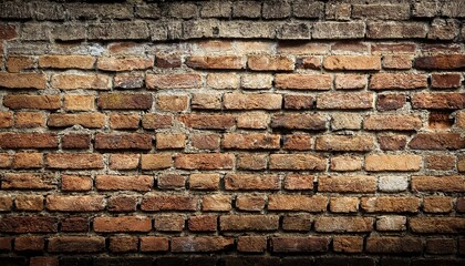 Obraz premium Older wall background with stained worn bricks