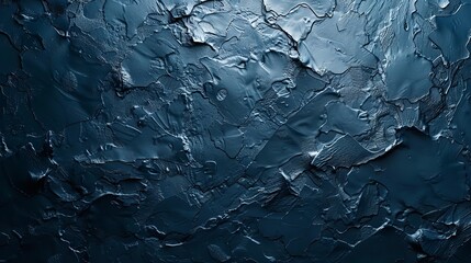 Fototapeta premium Textured concrete wall in dark color is background for interior design