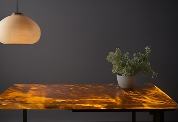 Amber table