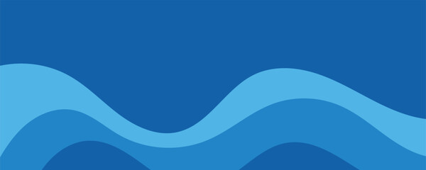 abstract blue wave background