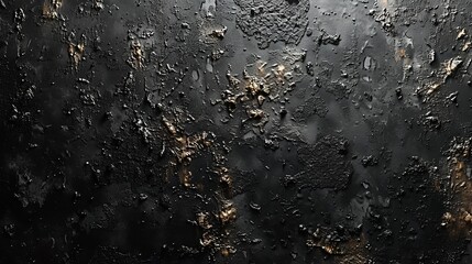 Fototapeta premium Dust and Scratches Design: Aged Photo Editor Layer with Black Texture