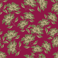 floral seamless pattern
