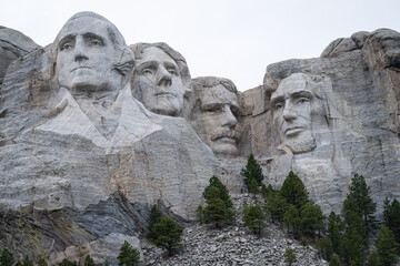 Obraz premium Mount Rushmore National Monument in South Dakota