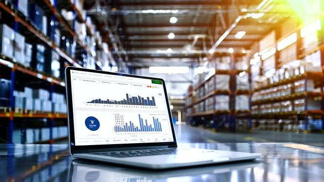 Interactive dashboards for supply chain visibility