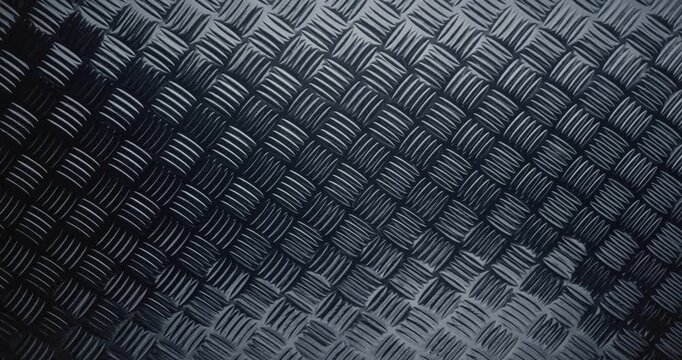 Texture of corrugated aluminum sheet.