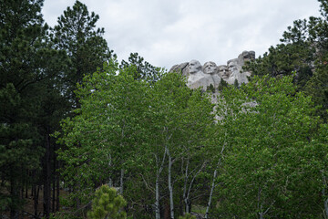 Mount Rushmore National Monument in South Dakota