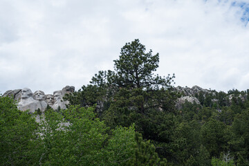 Mount Rushmore National Monument in South Dakota