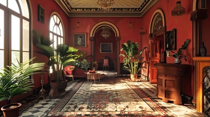 Mission Revival Environment