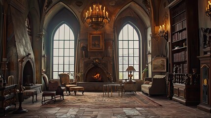Obraz premium Mission Revival Environment