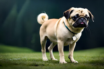 Fototapeta premium adventure climbing high wire park - people on course in mountain helmet