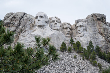Mount Rushmore National Monument in South Dakota