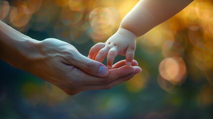 Adoption of a child. Establishing contact with the child. Taking care of the child's well-being.