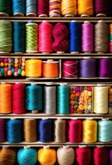 captivating collection crafting supplies equipment featuring vibrant diverse essential tools creative projects, materials, colors, textures, paper