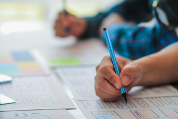Smooth Focus, group of web designers are working together to develop mobile responsive website with...
