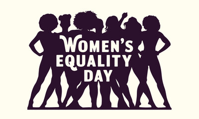 Women's Equality Day. August 26. Holiday concept. Template for background, banner, card, poster with text inscription
