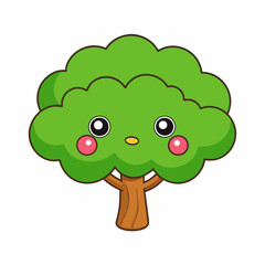 Fototapeta premium Create a tree Elm art vector illustration