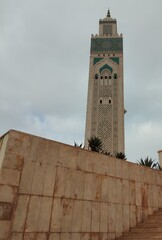 Fototapeta premium mosque Hassan 2 architecture design 