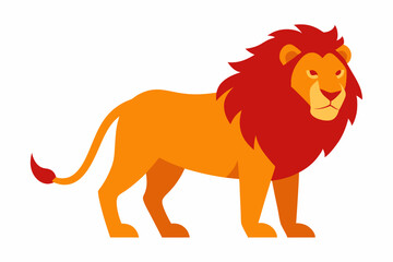A cute Lion vector illustration