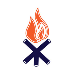 fire, camping, fire place, fire camping icon