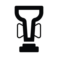badge, winner, trophy, cup, first, award, sign, icon, first place trophy icon