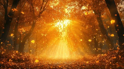 A beautiful high-resolution 4K photo of a golden phoenix rising from a pool of molten gold, with a golden city in the background,