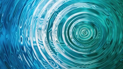 Clear water displays beautiful ripples, reflecting light and creating intricate patterns under the sun