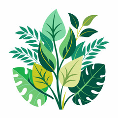 foliage  color  Vector illustration