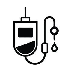 saline, blood, drop, medical drop, medical drop counter icon