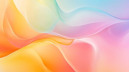 Abstract Gradient Background with Swirling Colors
