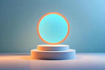 Serene river with cherry blossoms