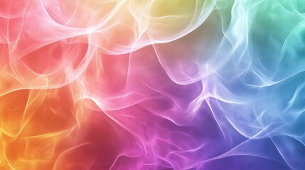 Fototapeta premium Abstract Rainbow Smoke