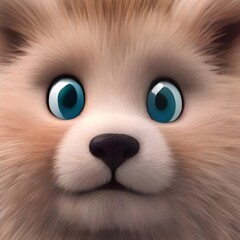 Obraz premium close up of a little kitten