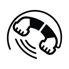 call, phone, receive, icon, Phone call icon