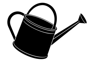  Watering can icon, Watering can vector silhouette illustration  © Trendy CraftSVG 