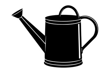 
Watering can icon, Watering can vector silhouette illustration
