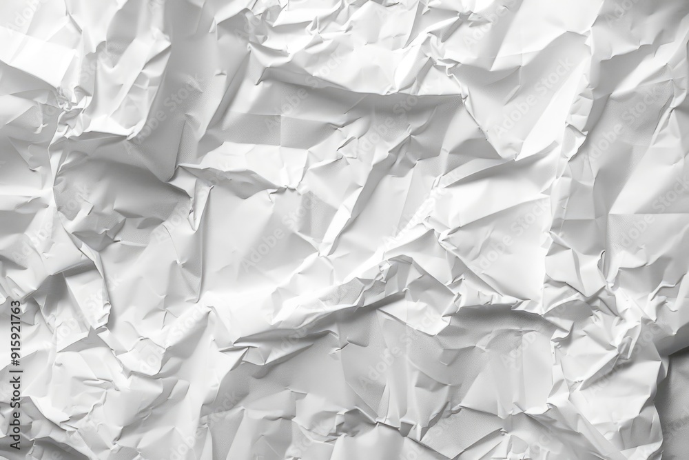 Poster a detailed view of a sheet of white paper with a clean surface