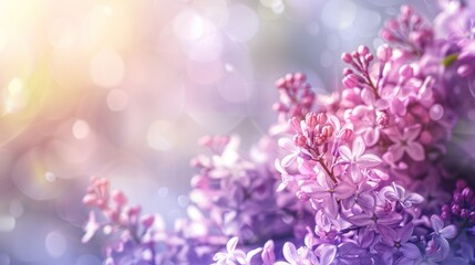 Fototapeta premium Lilac Blossoms in Soft Light