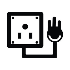 power, socket, electric, plug, electric socket, power socket icon