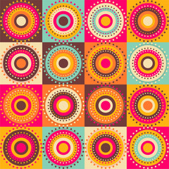 Fototapeta premium Ethnic print background wallpaper texture ornament bohemian exotic africa style 