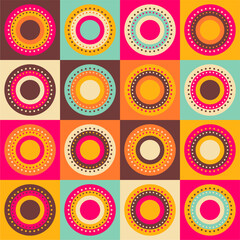 Fototapeta premium Ethnic print background wallpaper texture ornament bohemian exotic africa style 