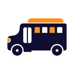 bus, car, school bus, truck, school bus icon